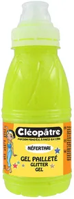 Funkelndes Gel 250 ml NEON Gelb, CLEOPATRE